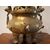 Antique small French brass incense burner from the 1800s