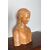 Antico busto terracotta  Liberty anni 1920 Toscana Nobildonna . h 52
