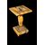 Clock set with French Art Deco style marble candlesticks from the early 1900s