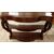 Large French mahogany console table in Louis Philippe style from the 1800s
