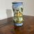 Antique Albarello pharmacy vase, 18th century Naples. 20 cm