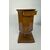 Tulip bedside table veneered in walnut, first half of the 19th century