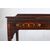 Antique small English desk from the 1800s, Victorian style, inlaid