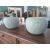 Pair of 19th-century painted terracotta cachepots
