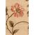 Linen panel embroidered with peonies - SN: