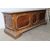 Antica cassapanca in noce massello reggiana epoca XVII sec con losanghe . mis 173 x 61 . h 68