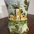 Antique Albarello pharmacy vase, 18th century Naples. 20 cm