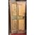 PTL712 - Umbrian door, lacquered and painted, 18th century, opening cm W 102 x H 204