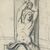 Disegnatore italiano (XVIII-XIX sec.) - Studio per un S. Sebastiano.
