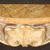Scenic Italian painted and gilded wooden fireplace