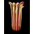 Large submerged heavy glass vase 'cordonato oro'. Barovier e Toso. Murano.