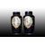 Pair of Austrian Vienna Manufacture porcelain vases with neo-classical scenes.