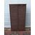 SERRANDINA DOPPIA DA UFFICIO IN LEGNO MASSELLO EPOCA PRIMI 900  cm L84xP52xH149