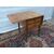 RUSTIC LOUIS XVI STYLE DROP-LEAF TABLE cm closed L54xW59xH73 open L104xW59
