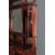 Victorian style double-bodied rosewood cabinet with inlays from the 1800s