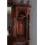 Victorian style double-bodied rosewood cabinet with inlays from the 1800s
