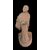 Coppia di sculture in terracotta raffigurante contadini.Firma Cav.G.Vaccaro.(1807-1889)Caltagirone.