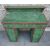 18th-century writing desk with painted drawers, requiring restoration.