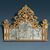 Overmantel mirror. Turin, Early 18th Century