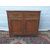 SMALL TWO-DOOR SOLID WALNUT SIDEBOARD, 19th CENTURY FRANCE cm L115xW51xH99
