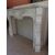CARRARA WHITE MARBLE FIREPLACE LOUIS XV STYLE FRANCE cm 150xW42xH110