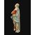 Polychrome wooden sculpture with glass eyes depicting Our Lady of Sorrows. Naples.
