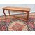 Walnut bench with Vienna straw, late 19th century France