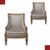 PAIR OF 19TH CENTURY BERGÈRE ARMCHAIRS