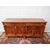 Antique 4-door walnut sideboard, Directoire style, 19th century France, cm L206xP58xH96