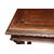 Large early 1800s French walnut table with carvings