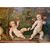 Pair of panel paintings (Venice) Children playing