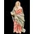 Polychrome wooden sculpture with glass eyes depicting Our Lady of Sorrows. Naples.