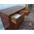 SMALL TWO-DOOR SOLID WALNUT SIDEBOARD, 19th CENTURY FRANCE cm L115xW51xH99