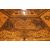 Antique English table with exotic taste from the 1800s, richly inlaid with animals and figures
