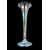 Silver 'trumpet' vase with round base, everted mouth and tapered body. Germany.