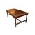 Large early 1800s French walnut table with carvings