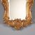 Louis XIV carved and gilded wood mirror, Italy, first quarter of the 18th century