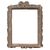 Baroque frame in carved and lacquered wood. Central Italy, 17th century.