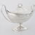 George III sterling silver soup tureen and lid, Paul Storr, London, 1813