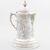 Sterling silver lidded ewer, vermeil silver interior, Queen Victoria, Samuel Smily Goldsmiths Alliance, London, 1868