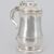 Tankard in argento sterling Giorgio II, William Dalton, Newcastle, 1747