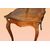 Tavolo da salotto scrittoio Luigi XV del 1800 riccamente intarsiato