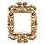 Large Baroque style frame in carved and gilded wood. Bologna, late 19th century.