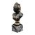 Small bronze ornament - Bust of woman. Italy, early 19th century.