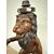 Antica scultura in bronzo, leone, '900, 82x30cm