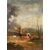 Italian painter (18th century) - Landscape with resting shepherds.