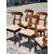 Set of four chairs and two armchairs Carlo X – Veneto, ca. 1830
