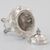 Coppia di zuccheriere con coperchi in argento sterling Regina Vittoria, J E Terrey & Co (John Edward Terry), Londra, 1840