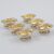 Set of six vermeil silver salt cellars, Solomon Hougham, London, 1811
