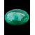 Heavy green submerged glass centerpiece bowl, 'Byzantine' type. A.Ve.M. Murano.